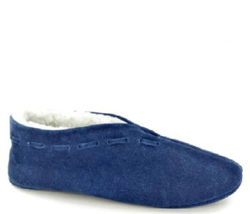 Oomens Spaanse Slof 2 in de kleur blauw