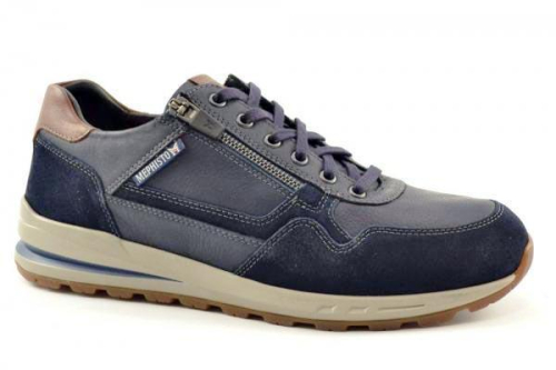 Mephisto H.veter/rits suede Bradley Velsport 4284-P5128748 Bradley 3655 1545/1535 in de kleur blauw