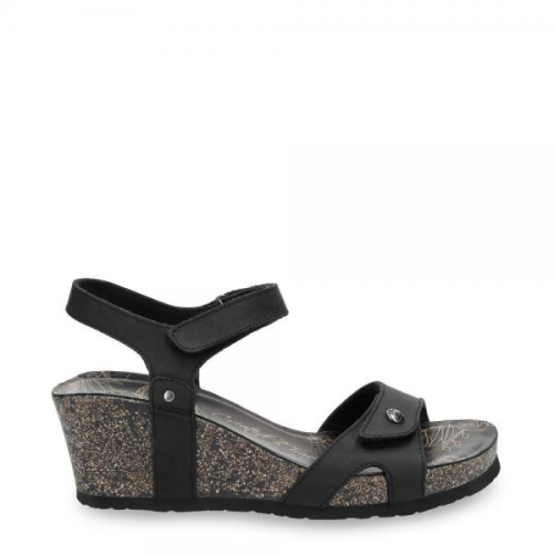 Panama Jack Slee Hak , Klittenband Julia Basics B1 in de kleur zwart