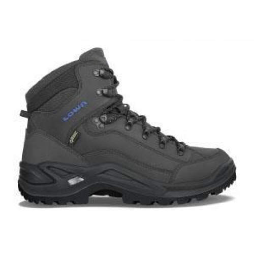 Lowa Renegade GTX Mid Grijs/Blauw LM310945-9780 in de kleur grijs