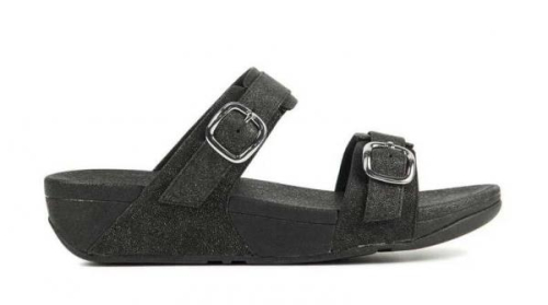 FitFlop TM Lulu Shimmer EU8-919-040 in de kleur zwart