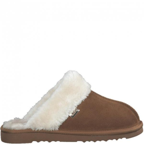 s. Oliver Pantoffel muil 5-5-27100-29 311 in de kleur cognac