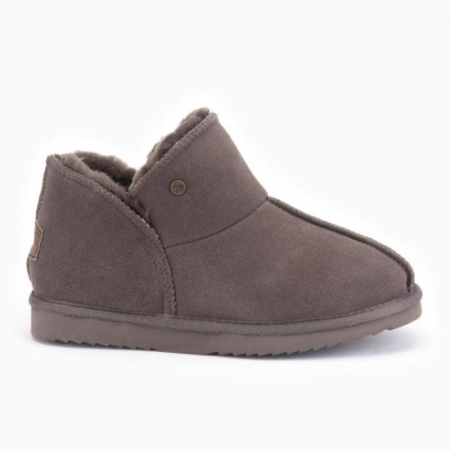Warmbat WILLOW Women Suede WLW 321088 Pebble in de kleur grijs