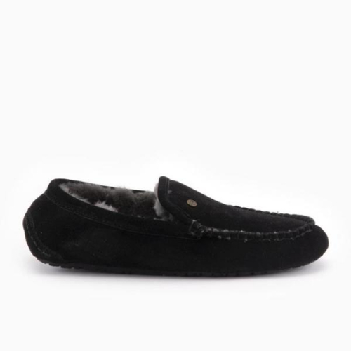 Warmbat LAMSVACHT EARLWOOD ERW441099-23 in de kleur zwart