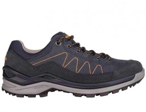 Lowa TORO PRO LL Lo Navy/Mandarin LM320658-6912 in de kleur blauw