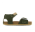 Shoesme Sandaal IC23S002-D in de kleur groen