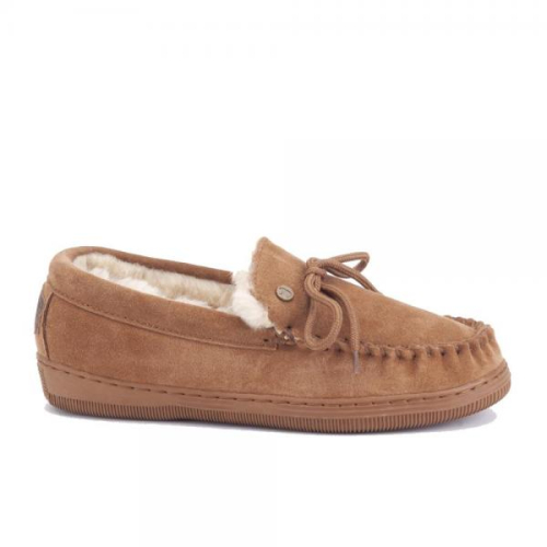 Warmbat Koala Women Suede KLA341025 in de kleur cognac
