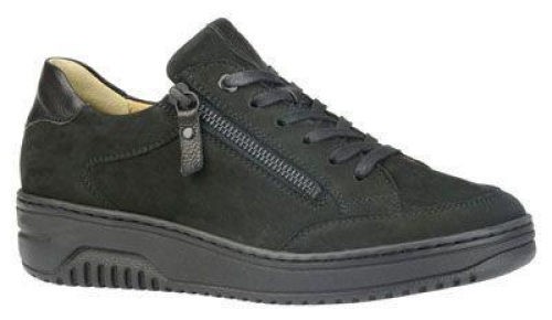 Hartjes Veterschoen SOUL K 162.1710/21 01.01 K in de kleur zwart
