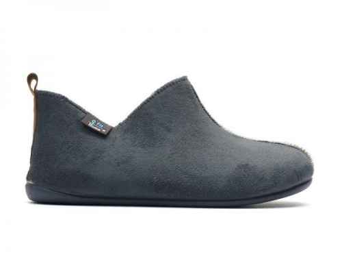 Q fit Home Shoes MADRID 3300.2 Antraciet in de kleur antraciet
