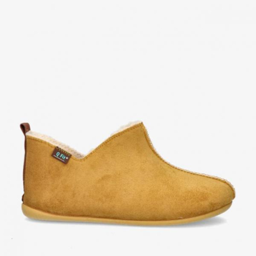 Q fit Home Shoes MADRID 3300.2 Yellow in de kleur geel