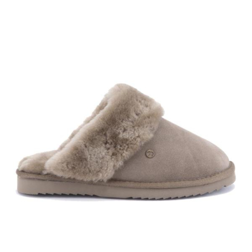Warmbat Flurry Suede, Muil FLS321032 Moss in de kleur MOSS
