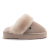 Warmbat Flurry Suede, Muil FLS371054 Plateau Blush in de kleur off white