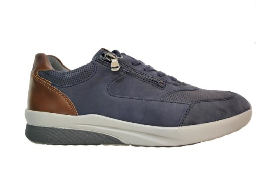 Waldlaufer Veterschoen K Fabian 654001 419 217 K in de kleur blauw