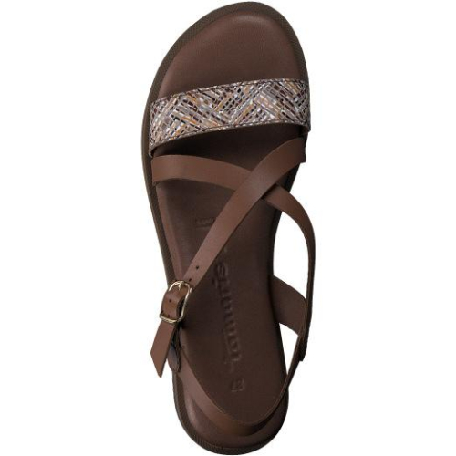 Tamaris Sandaal 1-28111-42-457 in de kleur bruin