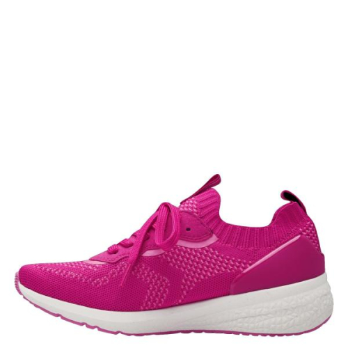 Tamaris Sneaker 1-23714-42 513 in de kleur fuchsia