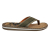 Rieker Teen Slipper 21095-54 in de kleur groen