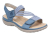 Rieker Sandaal 64870-14 in de kleur blauw