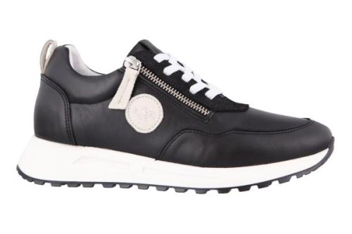 Aqa Sneaker A8536 A25B60 in de kleur zwart