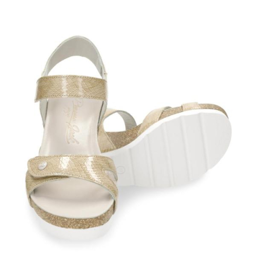 Panama Jack VILA Klittenband, Slee hak VILA B18 in de kleur beige