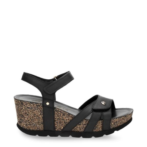 Panama Jack ROMY Klittenband, Slee hak ROMY B4 in de kleur zwart
