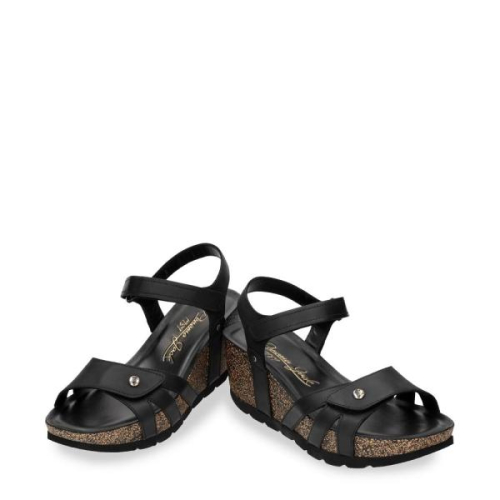 Panama Jack ROMY Klittenband, Slee hak ROMY B4 in de kleur zwart