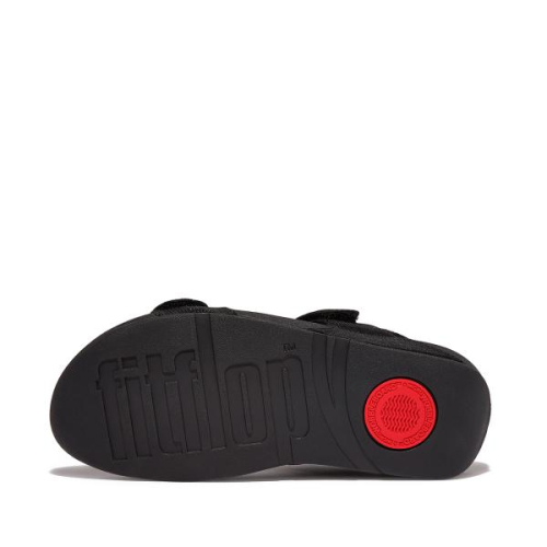 FitFlop TM Lulu Adjustable Shimmerlux Back Strap GA2-090 in de kleur zwart