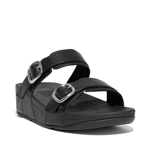 FitFlop TM Lulu Adjustable Slide ES7/090 in de kleur zwart