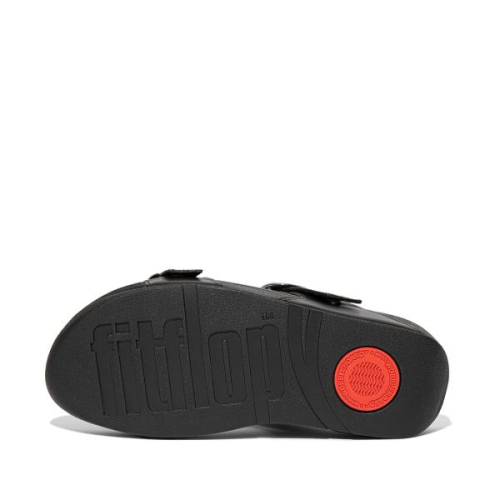 FitFlop TM Lulu Adjustable Slide ES7/090 in de kleur zwart
