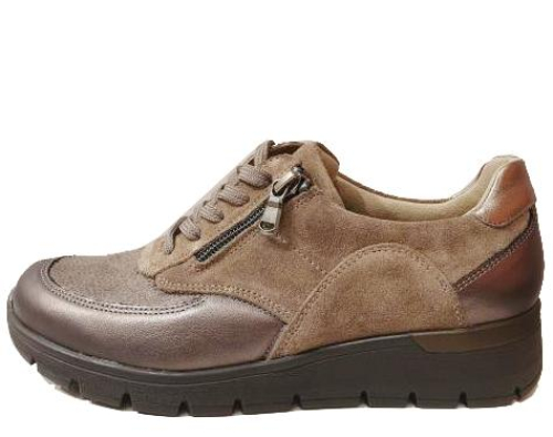 Waldlaufer Veterschoen K-Ramona 626K02 600 014 in de kleur brons