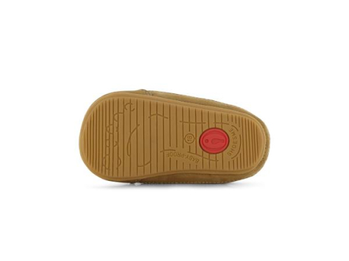 Shoesme leren lopen BP24W002-B in de kleur geel