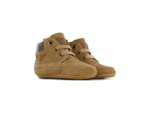 Shoesme leren lopen BP24W002-B in de kleur geel