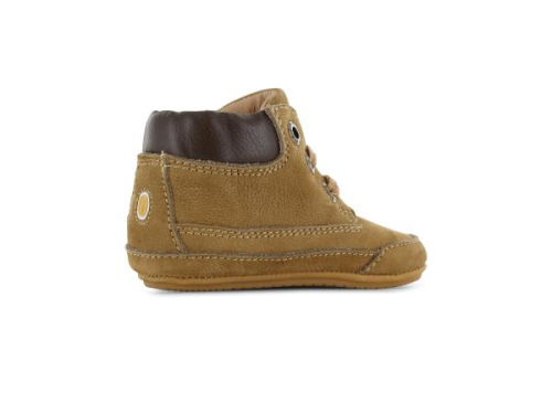 Shoesme leren lopen BP24W002-B in de kleur geel