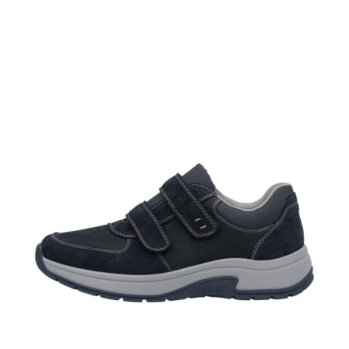 Rieker Schoen Klittenband H 11051-14 H in de kleur blauw