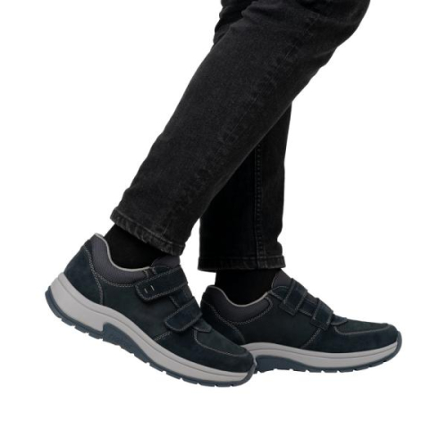 Rieker Schoen Klittenband H 11051-14 H in de kleur blauw