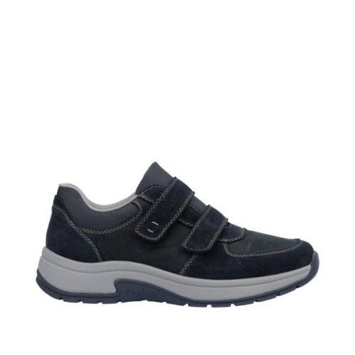 Rieker Schoen Klittenband H 11051-14 H in de kleur blauw