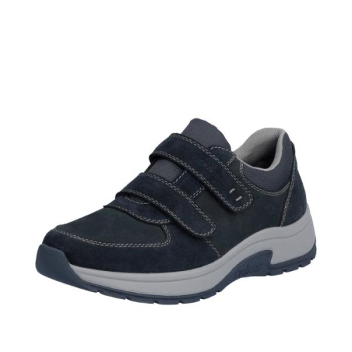 Rieker Schoen Klittenband H 11051-14 H in de kleur blauw