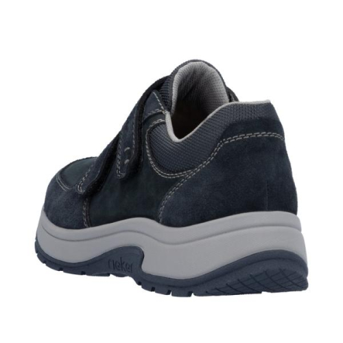 Rieker Schoen Klittenband H 11051-14 H in de kleur blauw