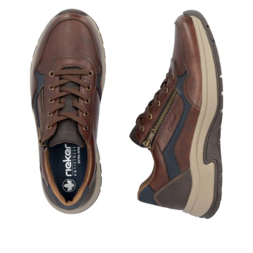 Rieker Veterschoen H 11001.25 H in de kleur bruin