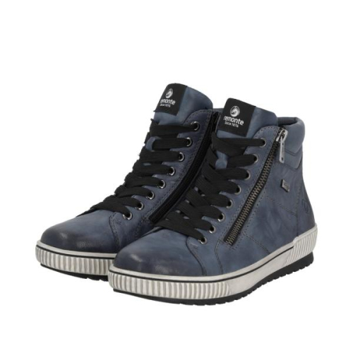 Remonte Hoge Sneaker G D0772-15 G D0772-14 G in de kleur blauw