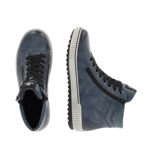 Remonte Hoge Sneaker G D0772-15 G D0772-14 G in de kleur blauw