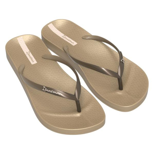 Ipanema Slipper Beige/Brons IP 271883 AV438 in de kleur goud