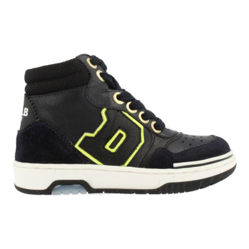 Develab Hoge Sneaker 44305 639 in de kleur blauw