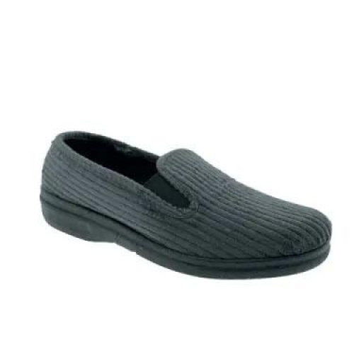 Blenzo Dichte Hak Corduroy 7359-80 Grijs in de kleur grijs