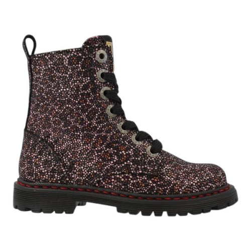 Red-Rag Veterboot Combi Roze 12422 479 in de kleur zwart