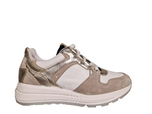 Aqa Sneaker A8725 A49B47 in de kleur taupe