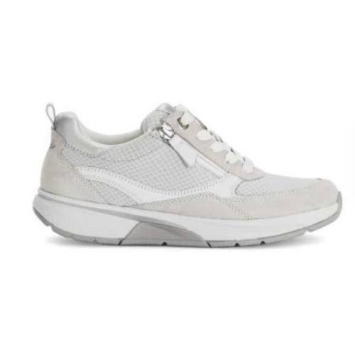 Gabor Sneaker Rollingsoft combi zilver 66.877 61 in de kleur grijs