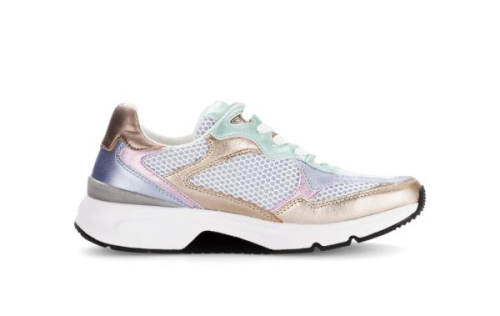 Gabor Sneaker Rolingsoft Combi Metallic 66.893 61 in de kleur multi colour