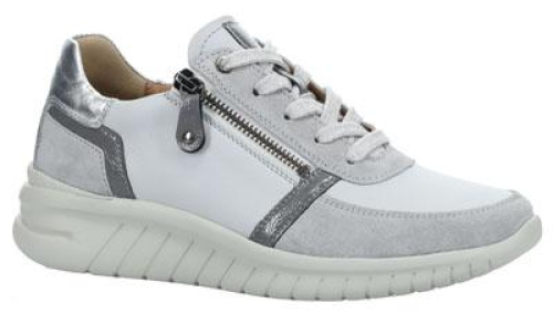 Hartjes Veterschoen WAVE SHOE G Combi Grijs 1622401311917 in de kleur wit