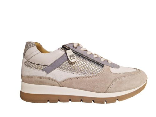 Helioform Sneaker H Combi Blauw 281.008-0347 H in de kleur beige