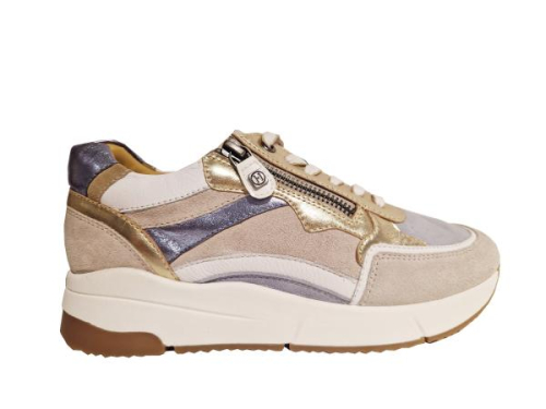 Helioform Sneaker H Combi Goud/Blauw 284.002-0353 H in de kleur wit